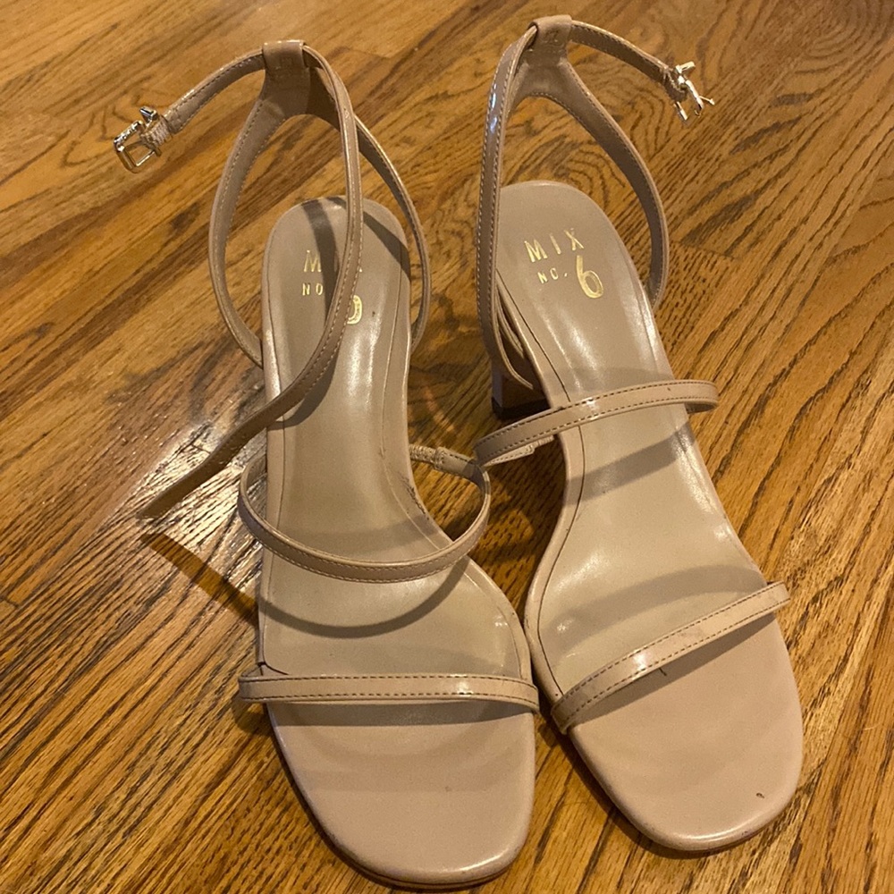MIX no. 6 nude heels